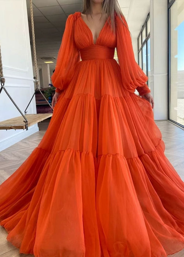 Robe terracotta bohème mariage