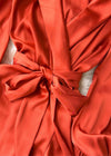 Robe portefeuille terracotta