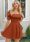 Robe rouille terracotta