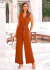 Combinaison femme terracotta