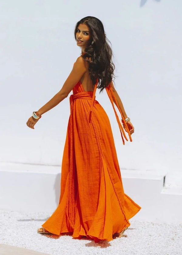 Robe été terracotta
