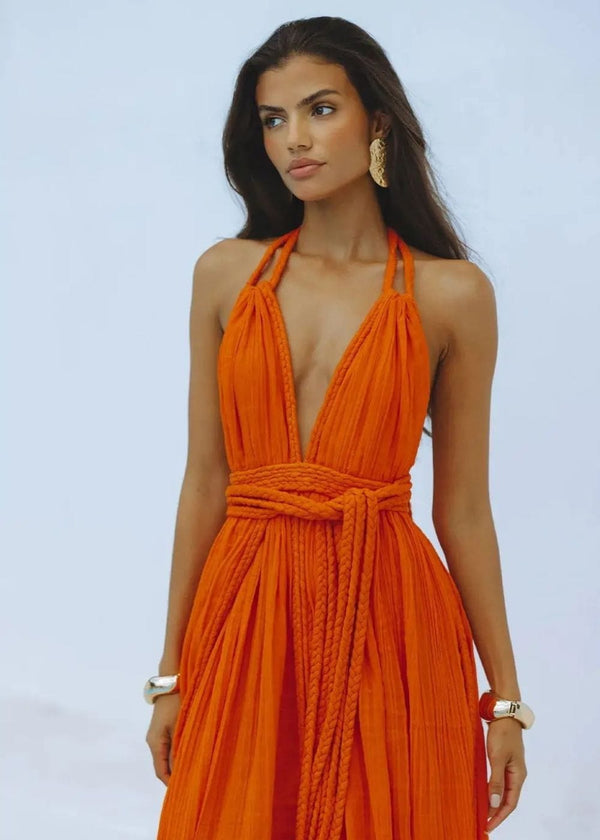 Robe été terracotta