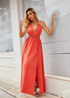 Robe rose terracotta
