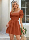 Robe rouille terracotta