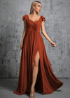 Robe terracotta automne
