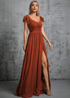 Robe terracotta automne