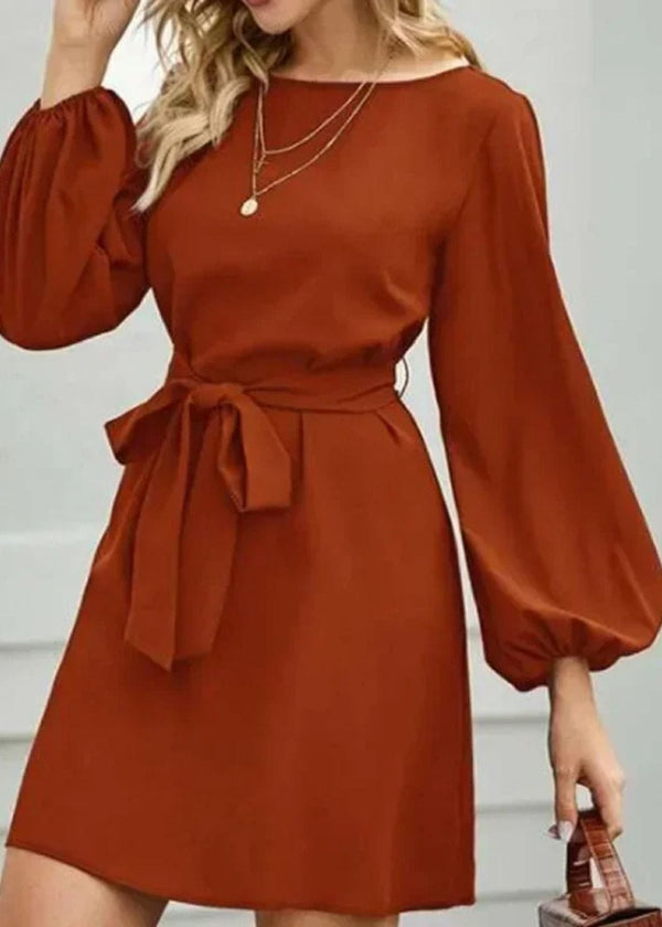 Robe thème terracotta