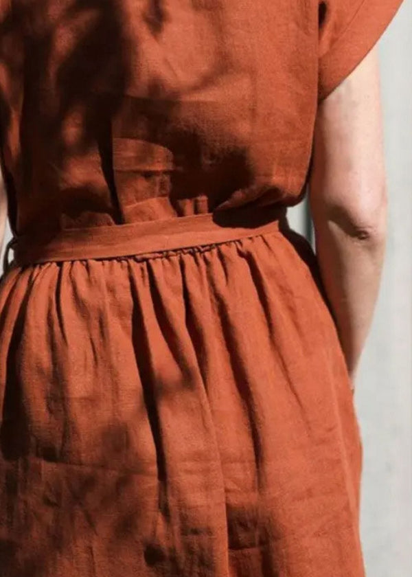 Tenue couleur terracotta