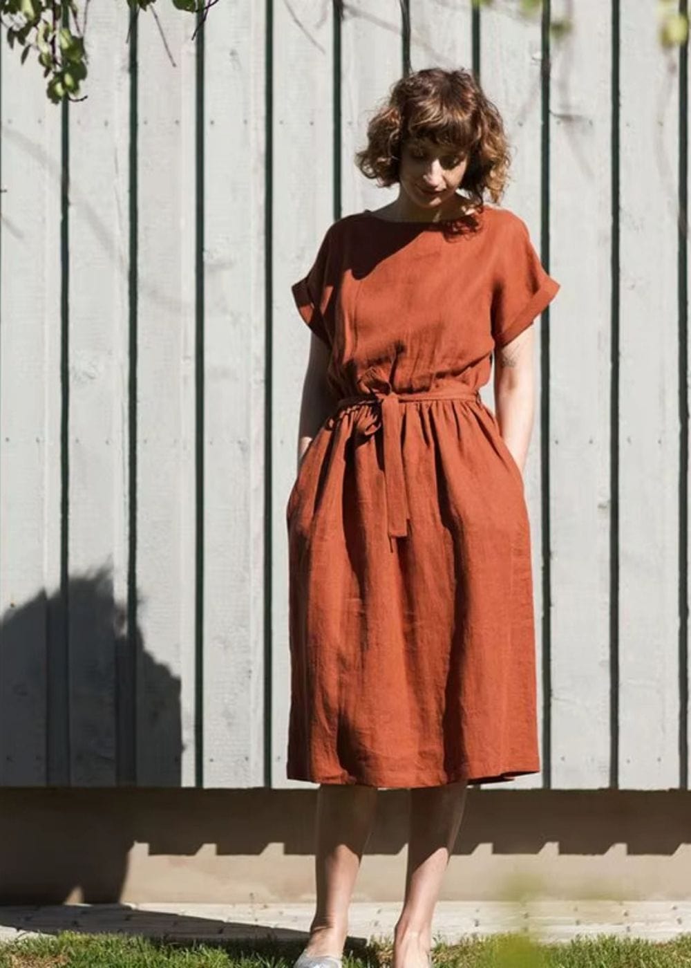 Tenue couleur terracotta