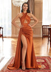 Tenue demoiselle d'honneur terracotta