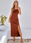 Tenue invitée mariage terracotta