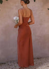 Tenue mariage femme terracotta