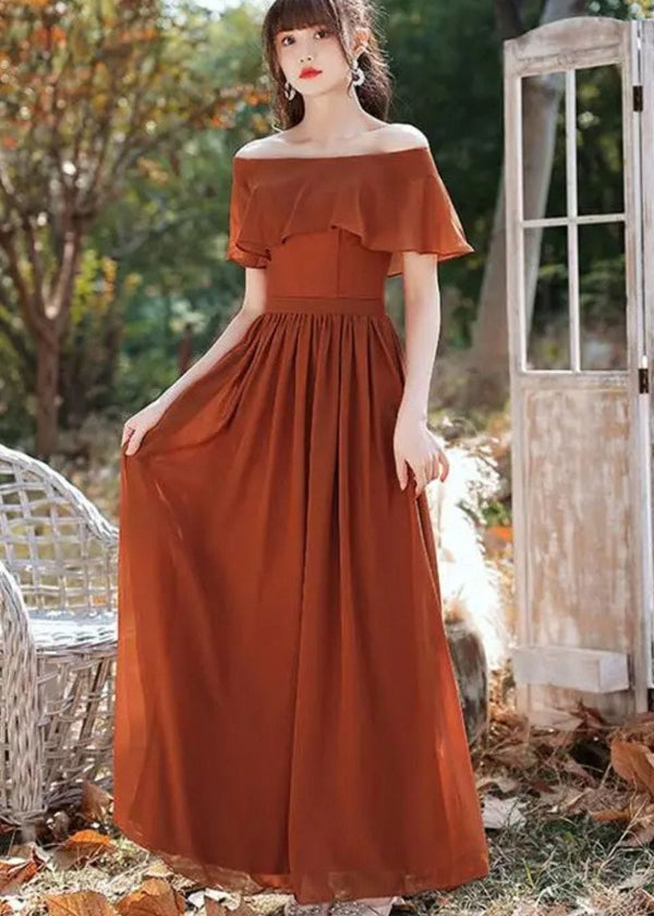 Tenue terracotta femme