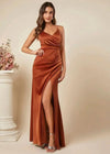 Robe femme couleur terracotta